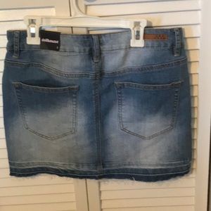 Brand new!Dollhouse jean skirt